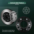 4X 2" Hub Centric Wheel Spacers 6x135 14x1.5 for Ford F150 Expedition (2015–2025)