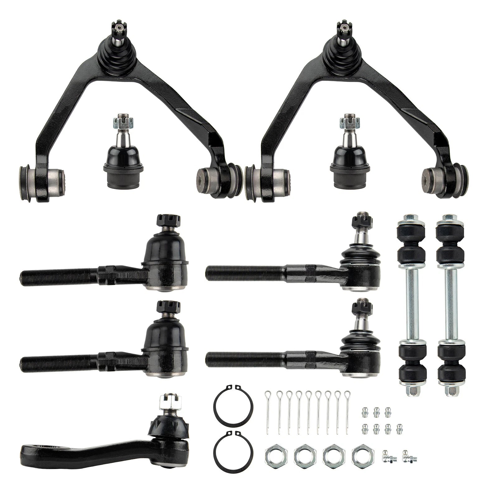 Front Upper Control Arms & Tie Rods Kit for Ford F-150 Expedition (2015–2020)