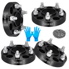 1" Hubcentric 5x4.5 Wheel Spacers for Nissan 370Z and Infiniti G35 (2003–2022)