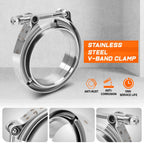 V-Band Clamp & Male/Female Band Flange Set for Universal Applications (1Pcs)