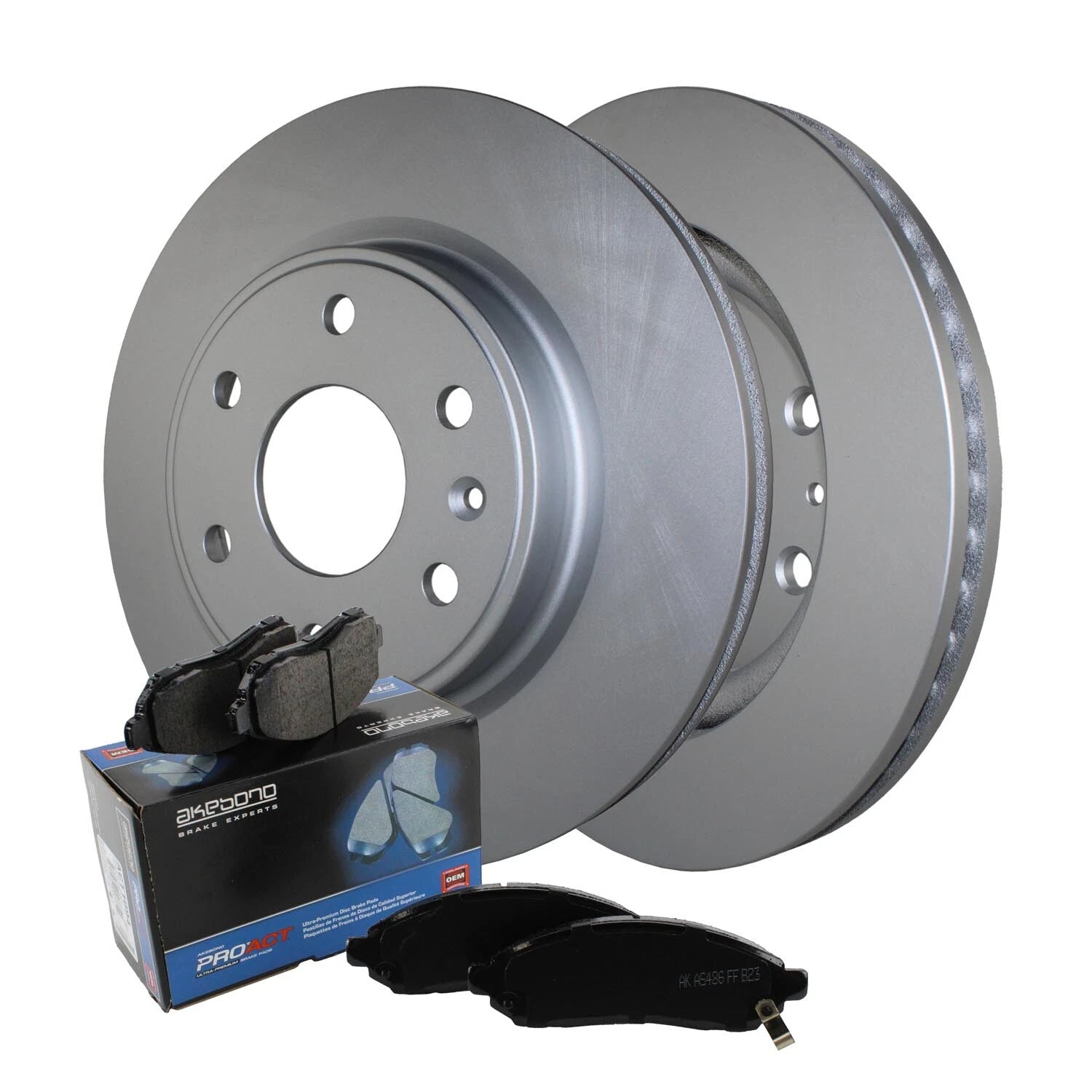 Front Brake Kit 325mm Rotors & Akebono Pads for Enclave Traverse Outlook (2008–2017)