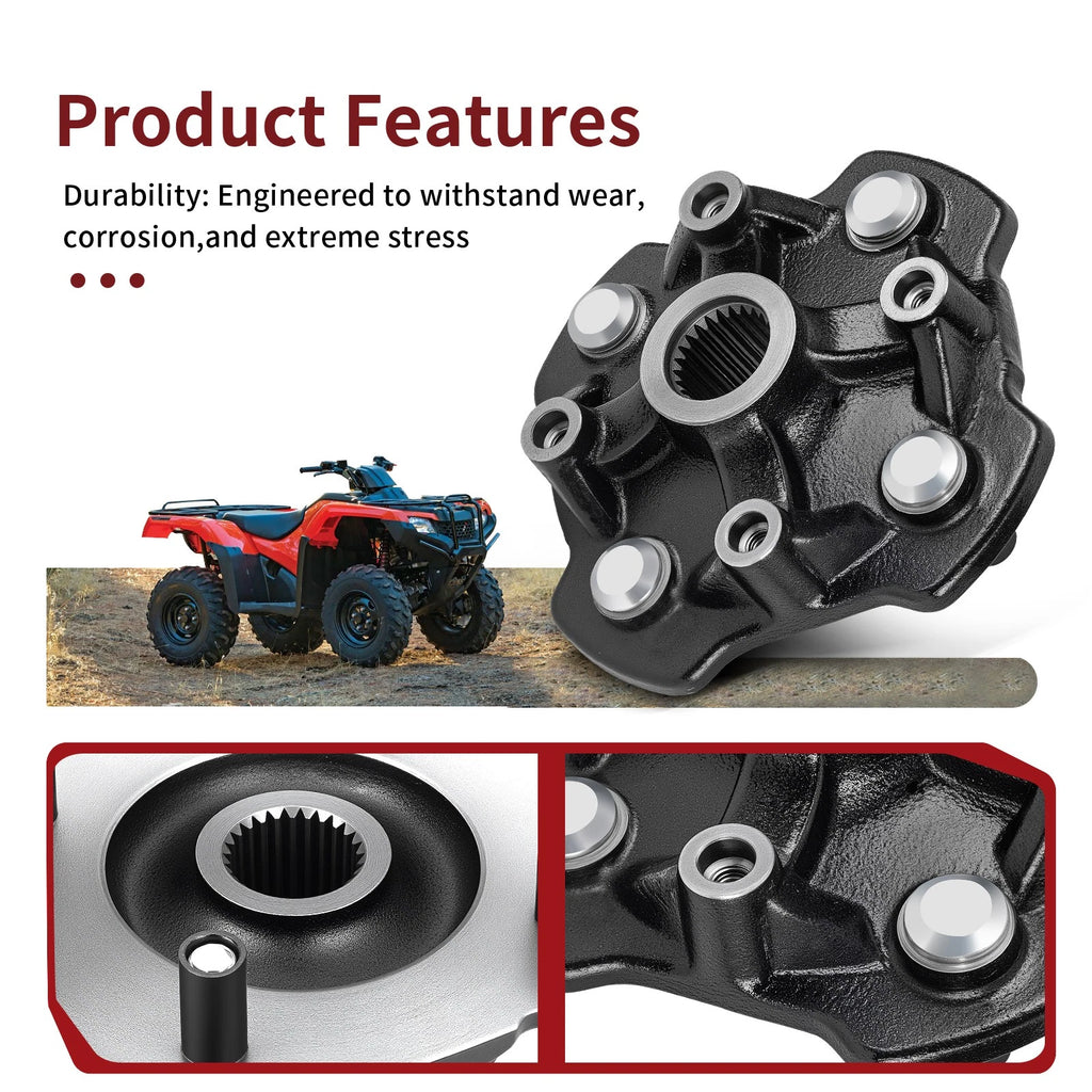 Front Left or Right Wheel Hub for Honda Foreman Rubicon 500 (2001–2023) 44615-HR3-A20
