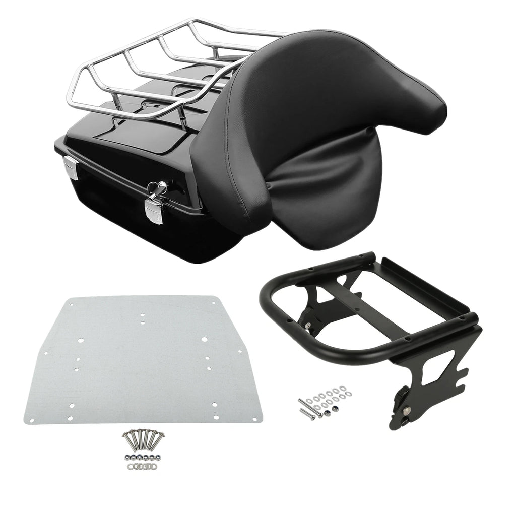 Trunk Pad Mount Rack Plate for Harley Touring Road Glide King (1997–2008)