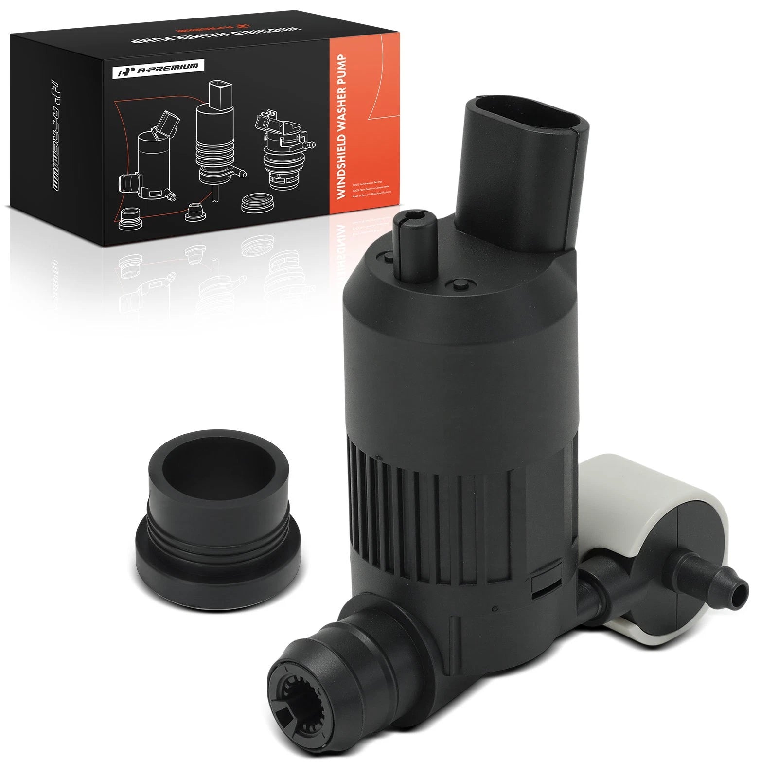 Windshield Washer Pump for Nissan (Front or Rear)