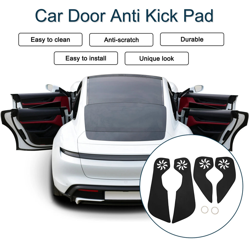 Set of 1 Car Door Anti Kick Pad Sticker Protector for Honda Fit (2014–2019)