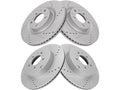 Set of 4 Brake Rotors for Mazda CX-9 (2007–2015) CF883HZ