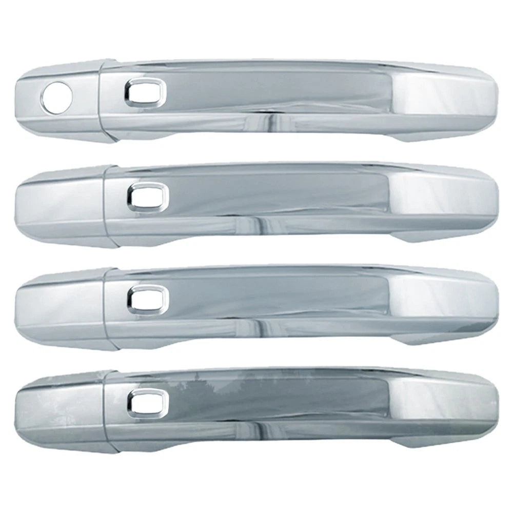 Door Handle Covers for 2015-2019 GMC Sierra 2500/3500 (Chrome Set of 4)