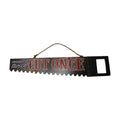 Decorative Metal Hand Saw with Wood Handle Home Decor 28" x 7"