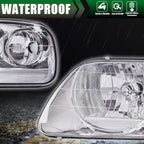 Headlight and Corner Light Assembly Pair for Ford F150, Expedition