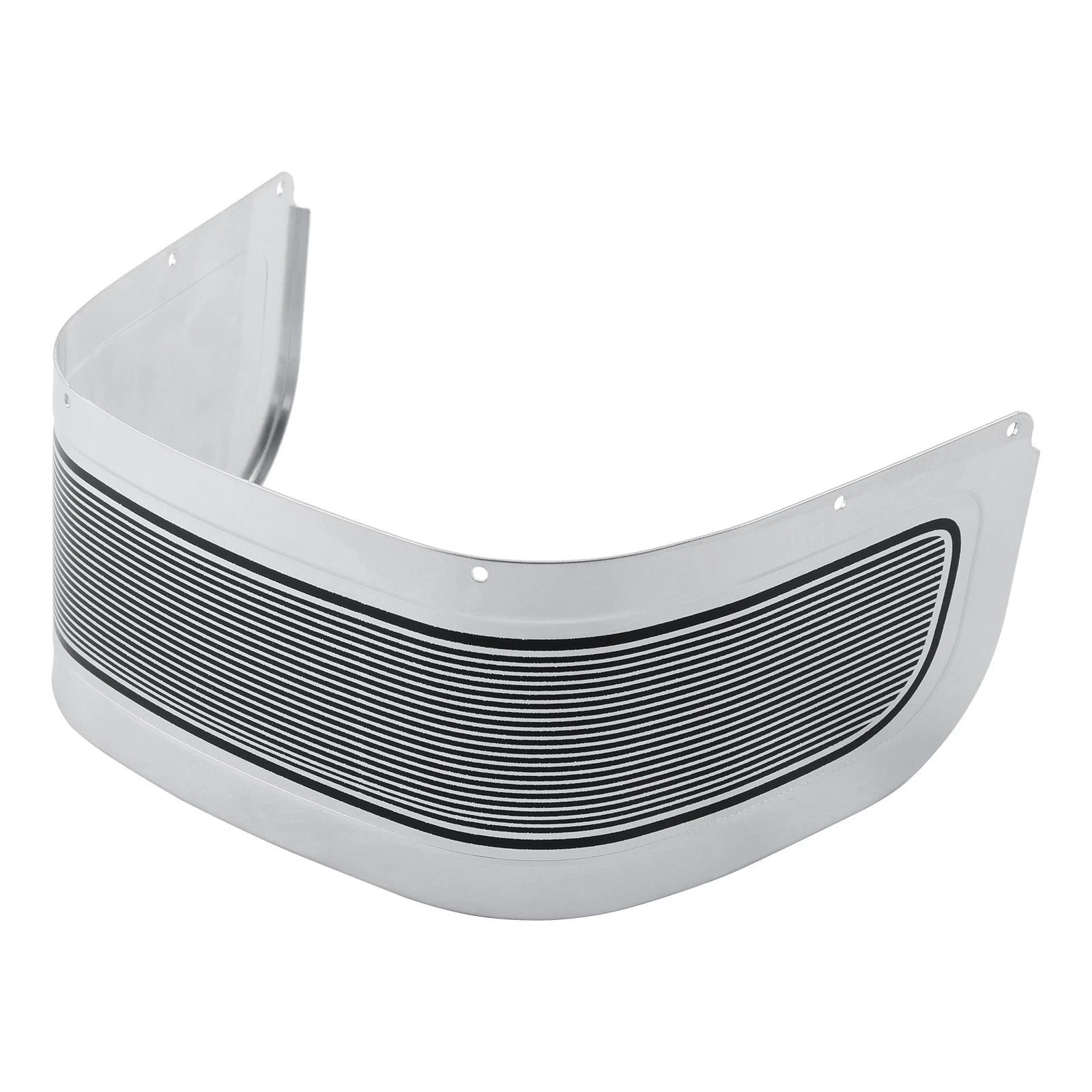 Chrome Front Fender Trim Skirt for Harley Touring Electra Glide Road King (1980–2013)