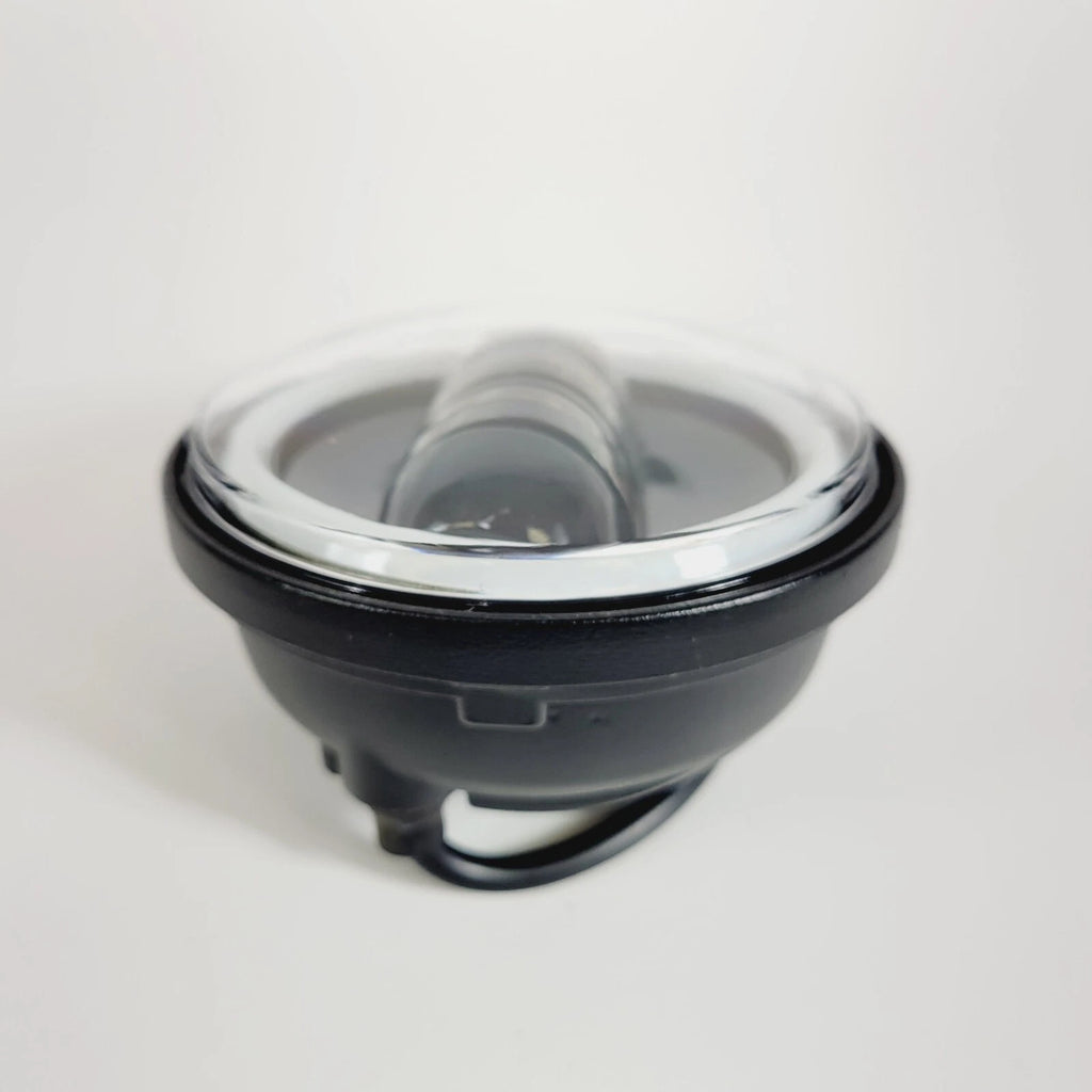 1 Harley Davidson LED 4.5" AUX Fog Light with Halo DRL Circle