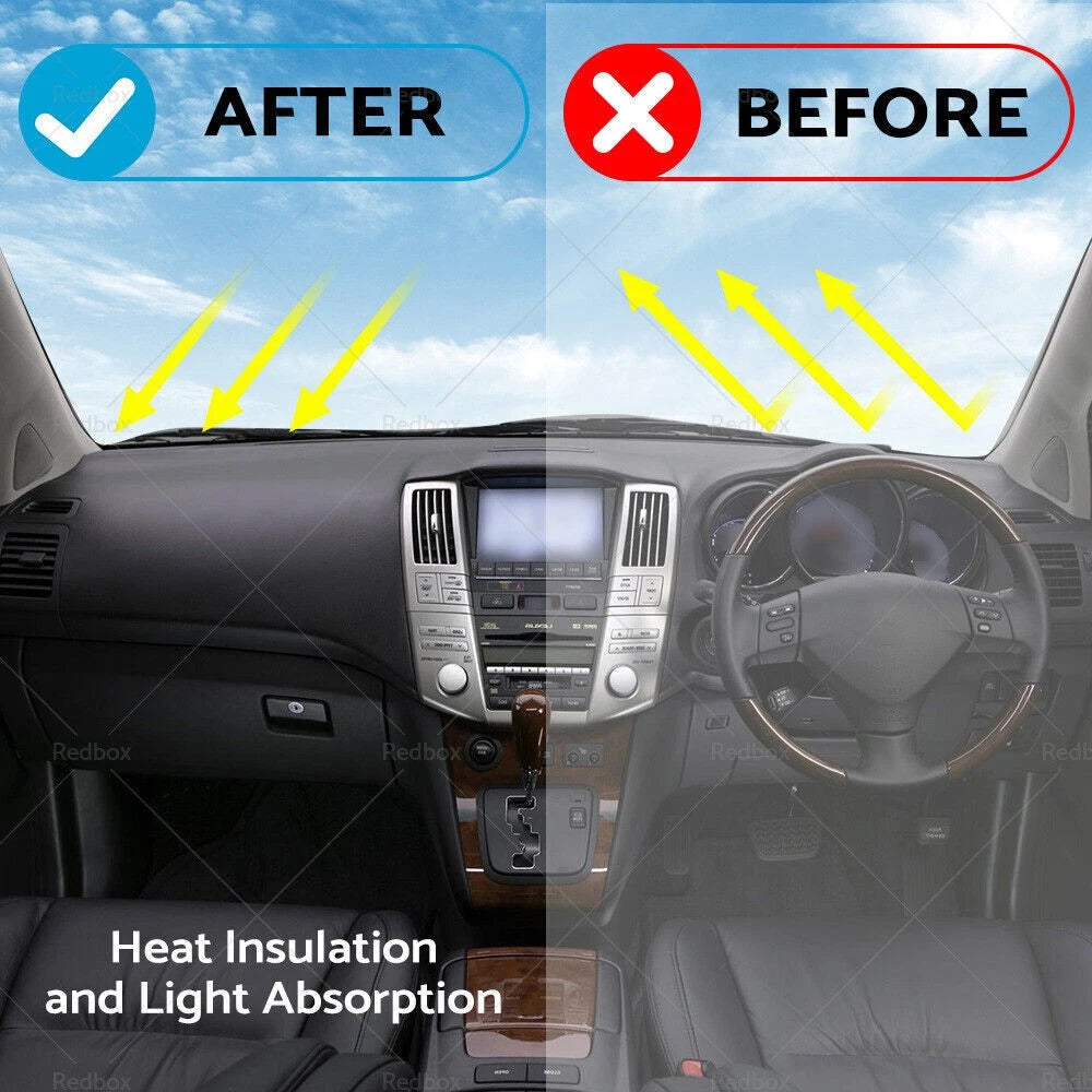 Dash Mat Cover for Hyundai i-30 (2012–2017) - Black Non-Slip