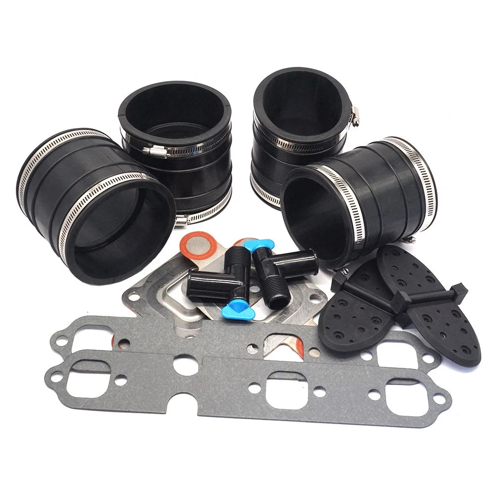 Exhaust Manifold Kit 32-14358001 for MerCruiser GM V6 (2002–2004)