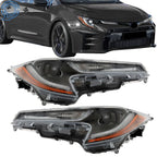 2X Headlight Lamps for Toyota Corolla (2023-2024)