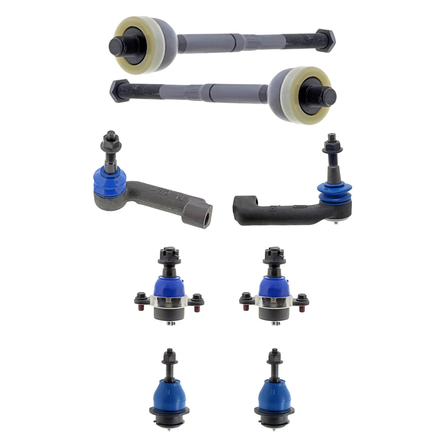 Mevotech Supreme Tie Rod End & Ball Joint Kit for F-150 Raptor (2010–2020)