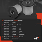 2X Front Upper Control Arm Bushing for Ford Explorer (2002-2005)