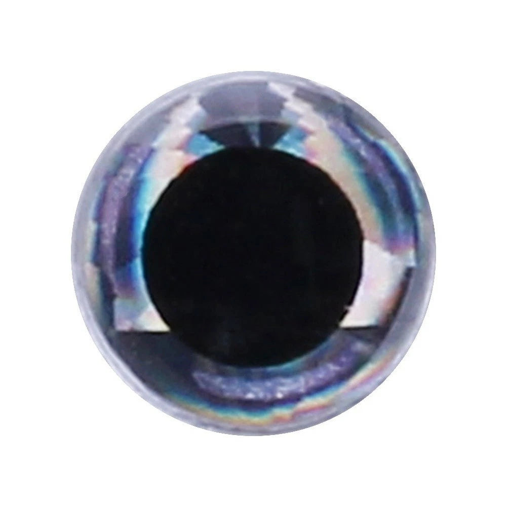 Realistic Fish Eyes for Lures (0.3cm to 0.8cm) - Gold Plated Plastic