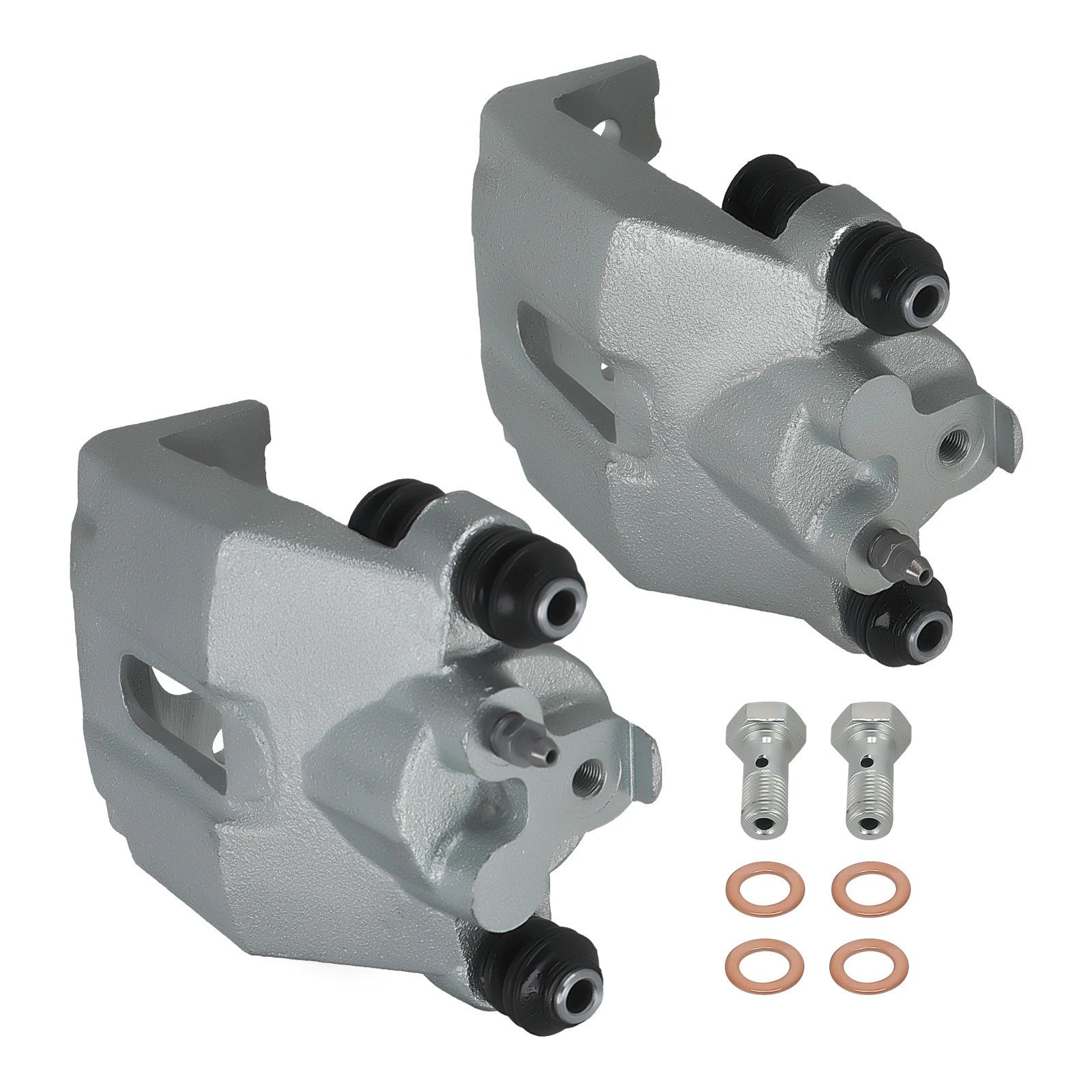 Set of 2 Brake Calipers w/ Bracket for Ford F-150, Lincoln Mark LT (2004–2008)
