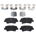 Set of 4 Disc Brake Pads for Hyundai Sonata (2011–2015)