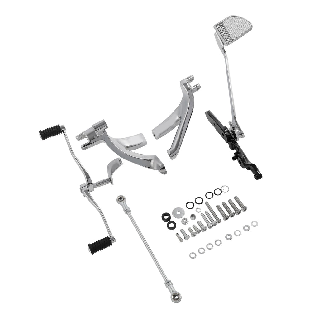 Foot Pegs Bracket Brake Lever Pedal for Harley Softail Low Rider (2018–2024)