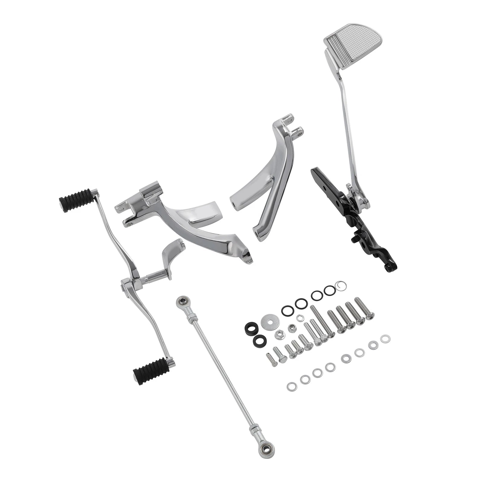 Foot Pegs Bracket Brake Lever Pedal for Harley Softail Low Rider (2018–2024)