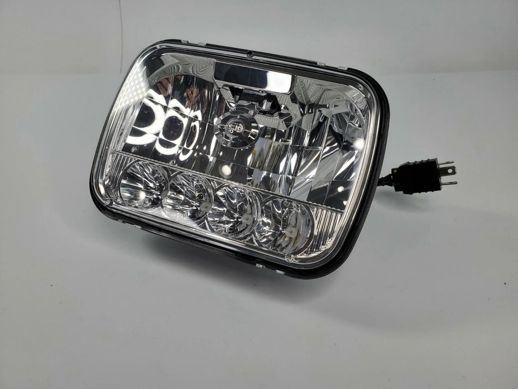 5 x 7 LED Headlight Bulb High Low for Jeep Wrangler JK (2007–2018)