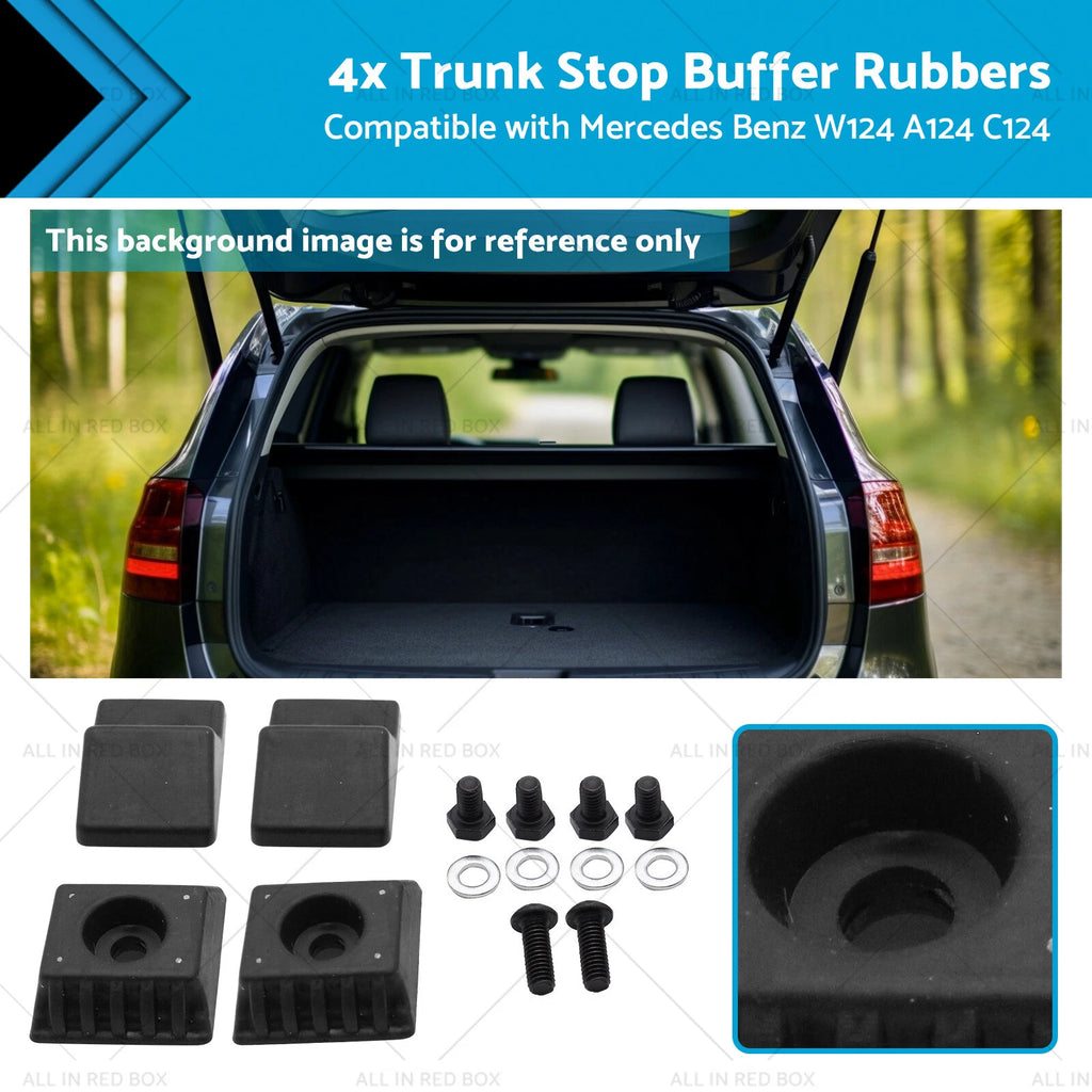 Trunk Rubber Buffer Stop for Mercedes W124 A124 C124 E-Class (1984–1996)