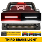 Smoked Lens LED 3rd Brake Light w/Flash for Chevy Colorado GMC Canyon (2015–2023)