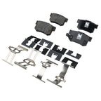 Brake Rotor and Pad Kit for Acura Integra (1997–2001) Rear Solid FWD