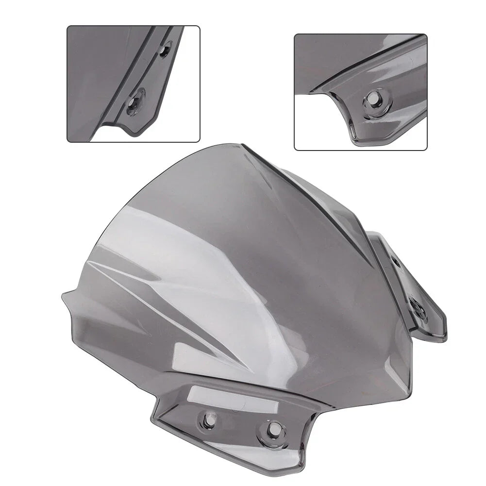 Grey Wind Deflector for Kawasaki Z650 2017-2019