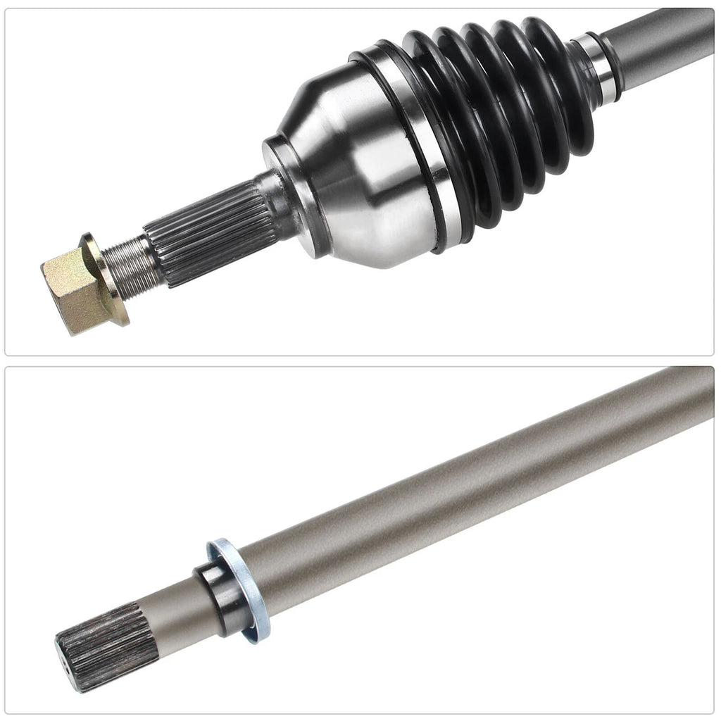 2X CV Axle and Wheel Hub for Nissan Rogue (2014–2020)