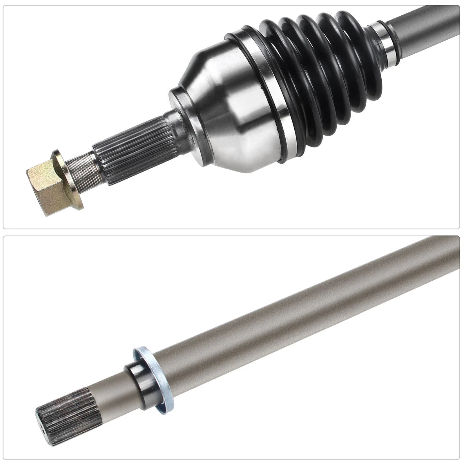 2X CV Axle and Wheel Hub for Nissan Rogue (2014–2020)