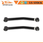 2X Front Lower Adjustable Control Arm for Jeep Wrangler (2007–2018) Black