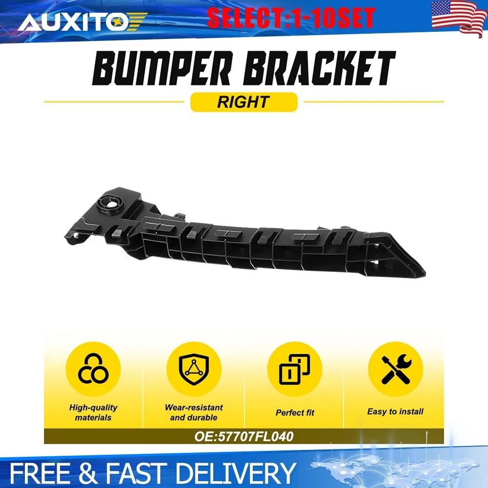 Bumper Retainer Bracket Right Front for Subaru Crosstrek (2018–2023) 57707FL040
