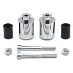 Chrome Bar Ends for Ducati SuperSport 1198 1198S/Monster 1000 (2003–200)
