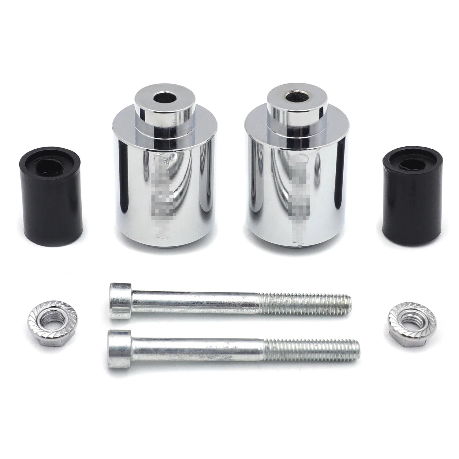 Chrome Bar Ends for Ducati SuperSport 1198 1198S/Monster 1000 (2003–200)