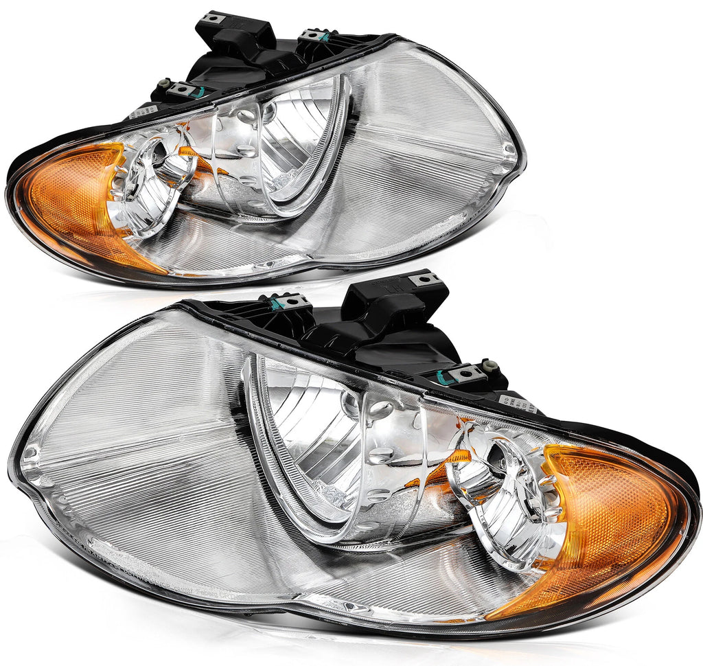 Headlight Assembly Pair for Chrysler Town & Country (2005–2007)