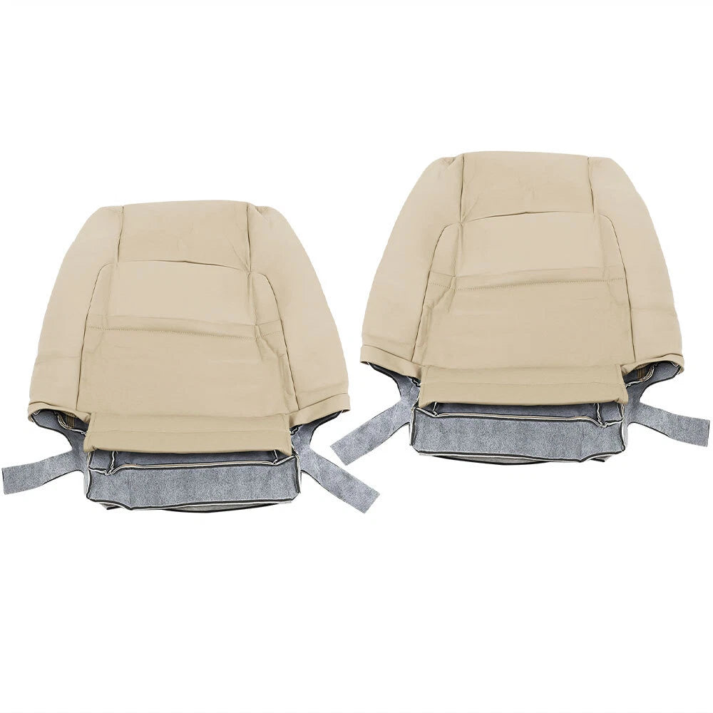 Set of 2 Seat Covers for Toyota Sequoia (2000–2007) Tan