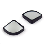 2X Convex Angle Stick-On Blind Spot Mirrors for Universal Fit