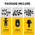 Body Bolts & Clips for Nissan