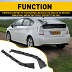 Set of 2 Front Rear Bumper Retainers for Toyota Prius (2004–2009)