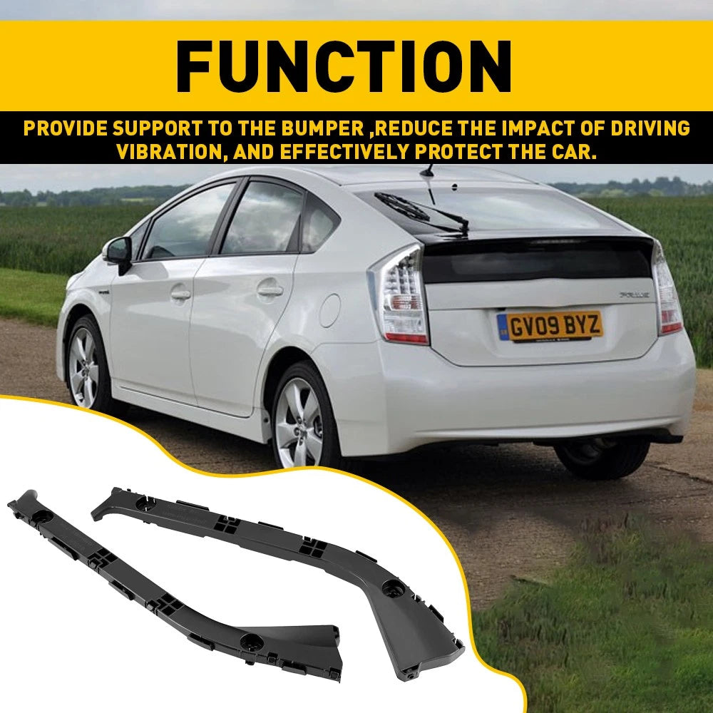 Set of 2 Front Rear Bumper Retainers for Toyota Prius (2004–2009)