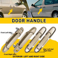 Front Left Outside Door Handle for Toyota Sienna (1998–2003) Beige