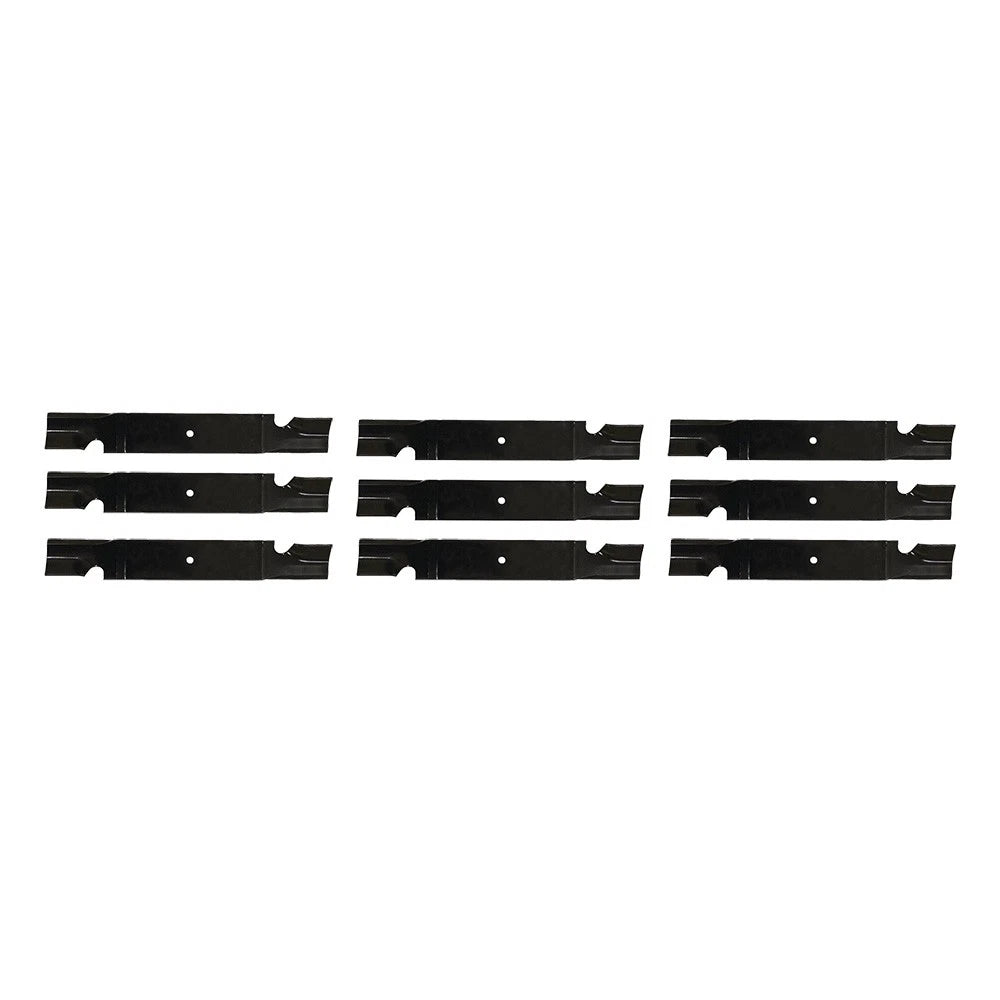 Set of 9 Notched High Lift 21" Blades for Grasshopper (320246)