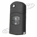 Remote Key Case Flip Shell for Mazda 3, 5, 6 (2004-2013)