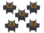 5 Pcs Water Pump Impeller for Johnson Evinrude OMC 9.9 15 HP Outboard (1990–2000)