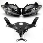 Front Headlight with Upper Fairing Stay Bracket for Yamaha YZF R1 (2004–2006)