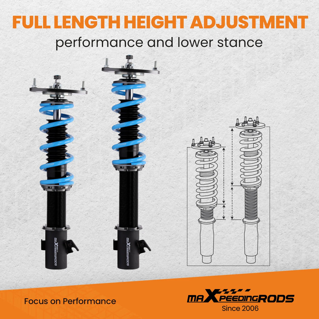 Adjustable Coilovers 24 Way Damper Struts for Subaru Outback (2003-2009)