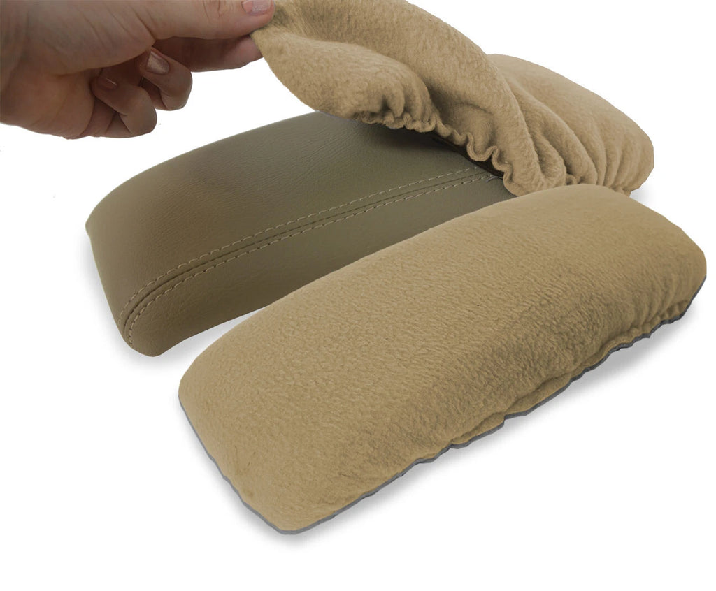Center Console Lid Armrest Protector for Acura RL (2005–2012) Beige