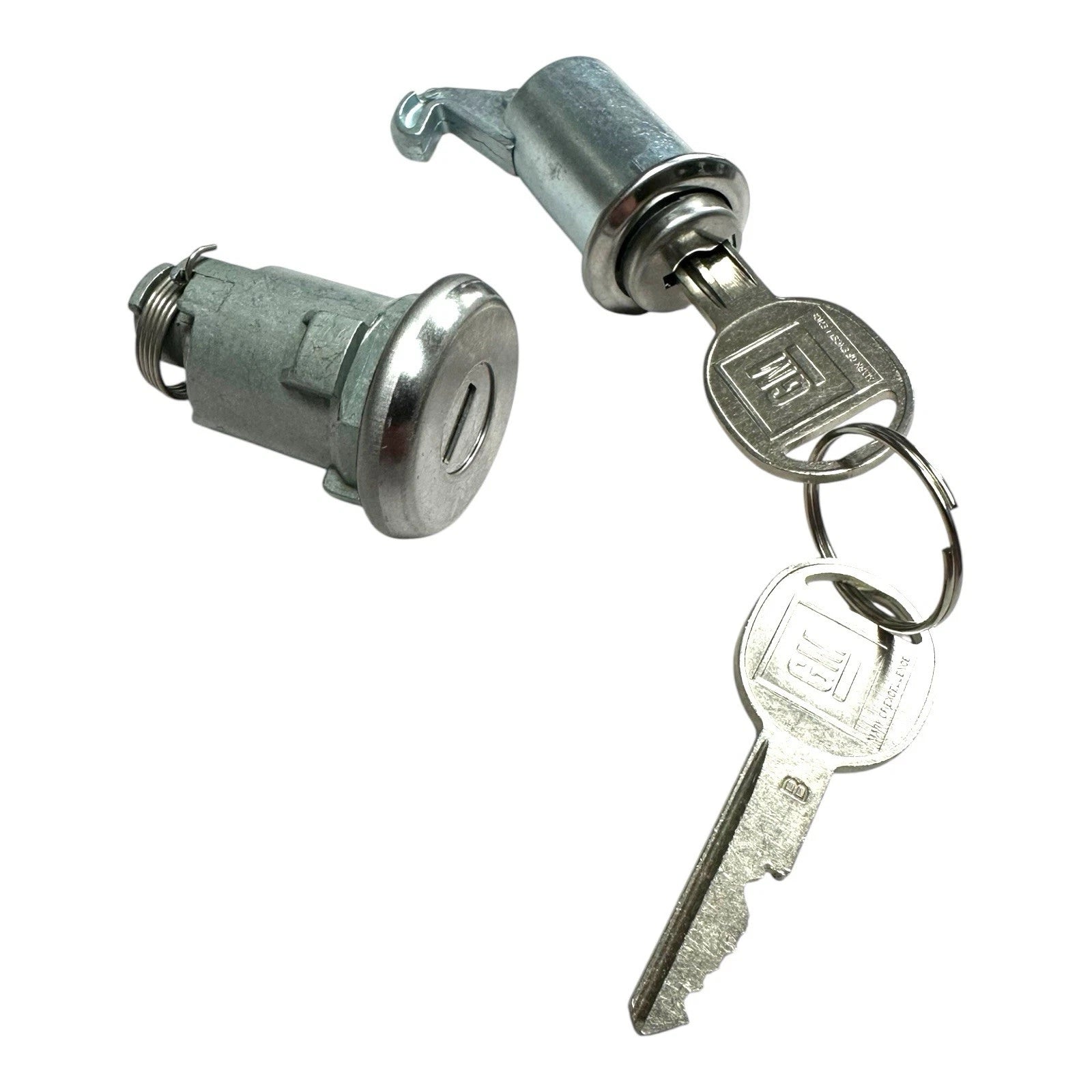Glove Box and Trunk Lock Cylinder with Keys for 1964–1965 Chevy Chevelle